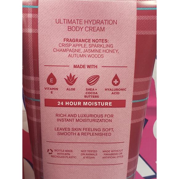 BBW Champagne Apple & Honey Body Cream & Fine Fragrance Mist Body Care Set - Picture 3 of 3